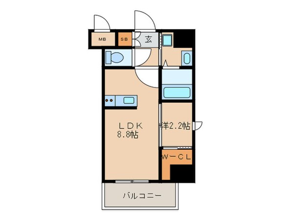 アルティザ平尾の物件間取画像